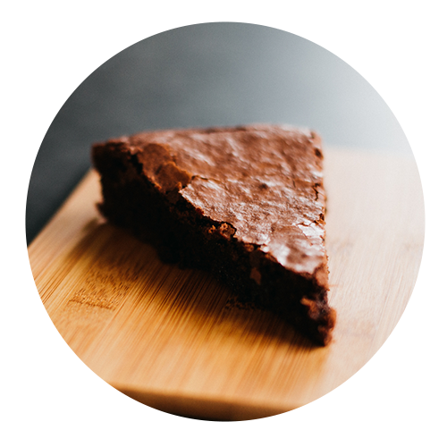 Brownie made in cookies Belgium