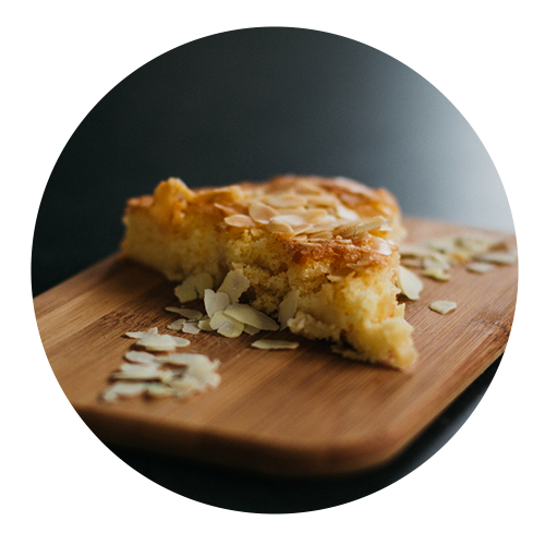 cookies gâteaux pommes amandes